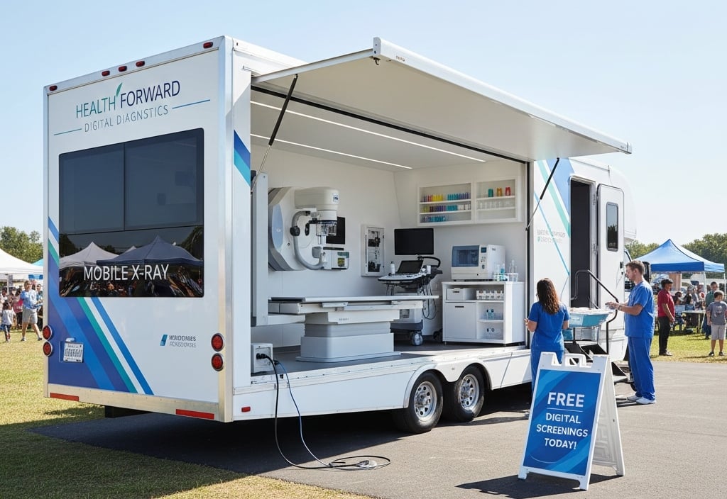 Upgrading Medical Trailers with Digital Diagnostic Equipment