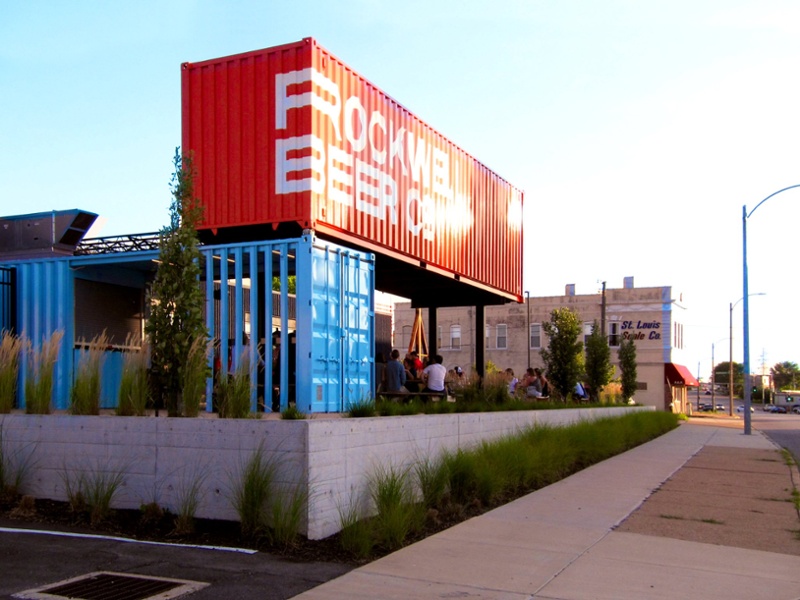 Conex Container Brewery