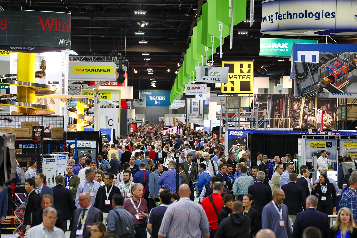 Trade Show Crowd