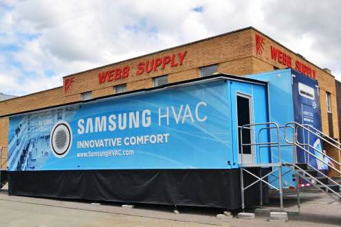 samsung hvac enclosed trailers