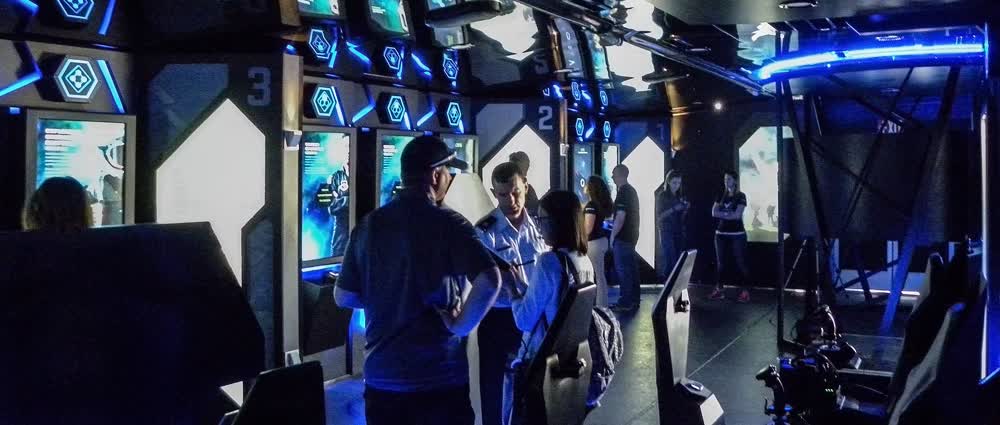 gaming experiential demonstration