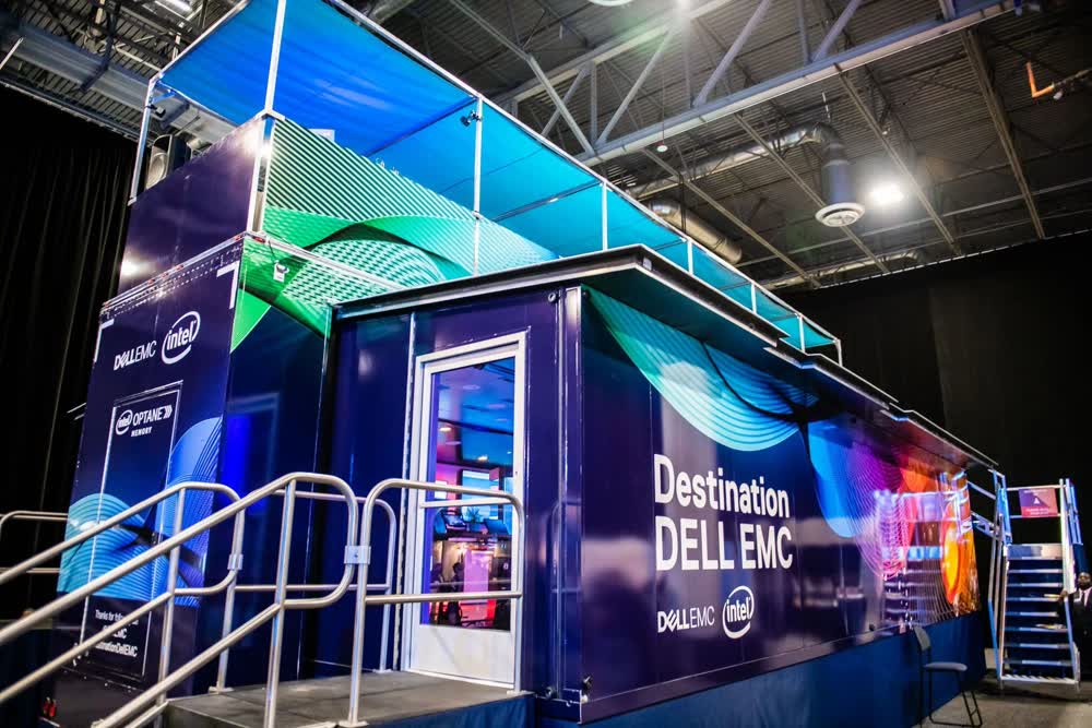 dell emc event promotional vehicles trailers