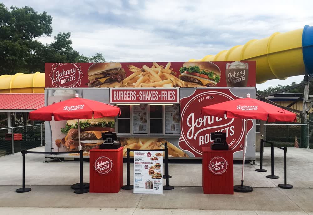 johnny rockets concession trailer