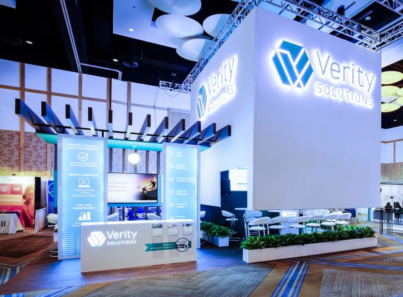 verity trade show displays