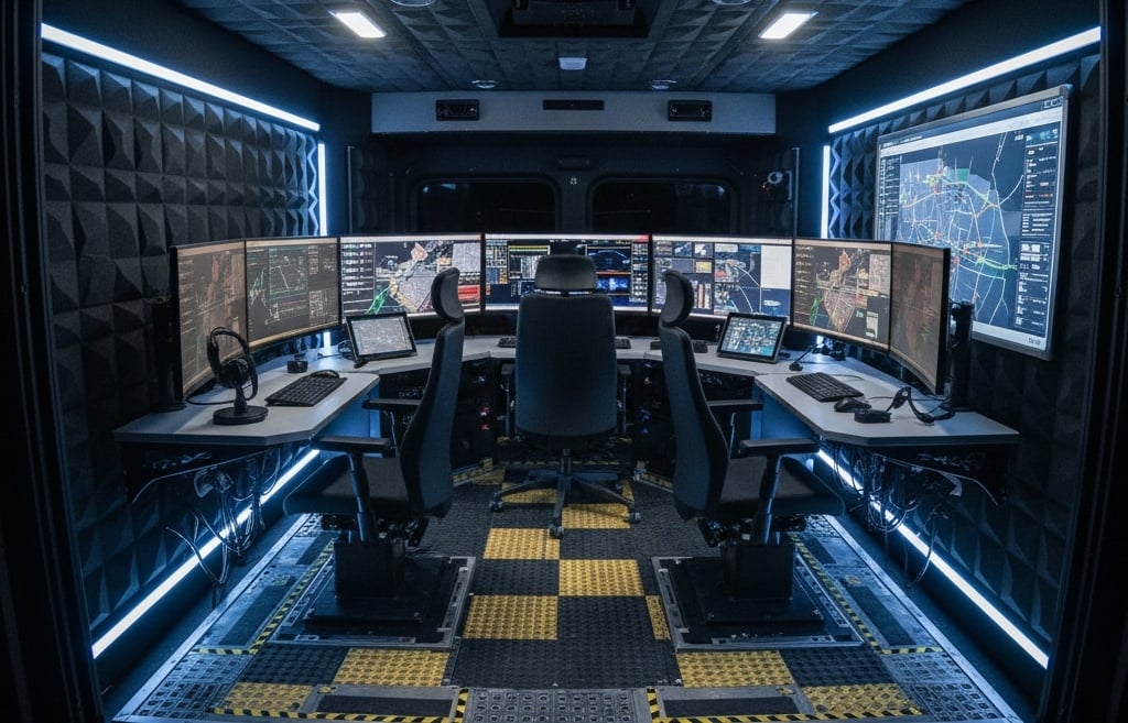 Acoustic Engineering in Mobile Command Centers for Clear Communication