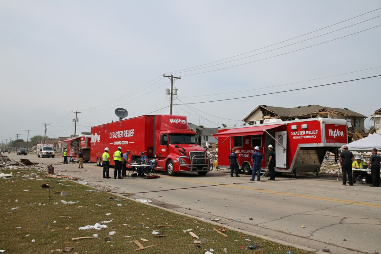 How Disaster Response Vehicles Support Multi-Agency Coordination