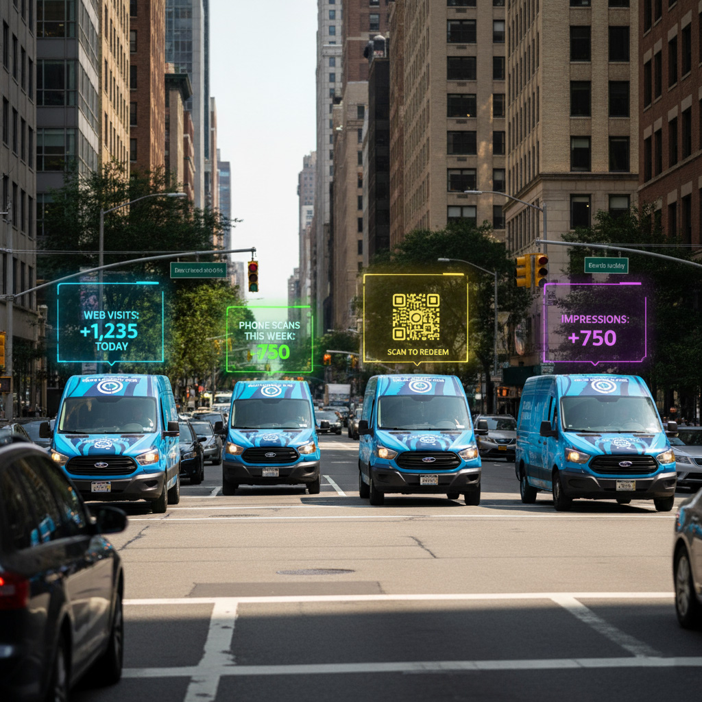 Tracking ROI: Measuring the Impact of Fleet Graphics on Sales