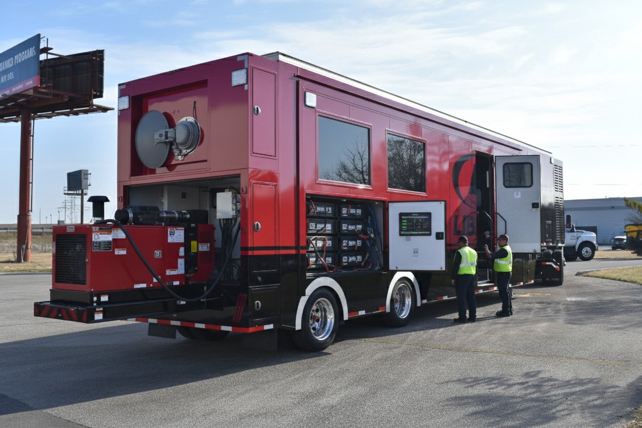 Mobile Command Centers: Power Solutions for Continuous Operations