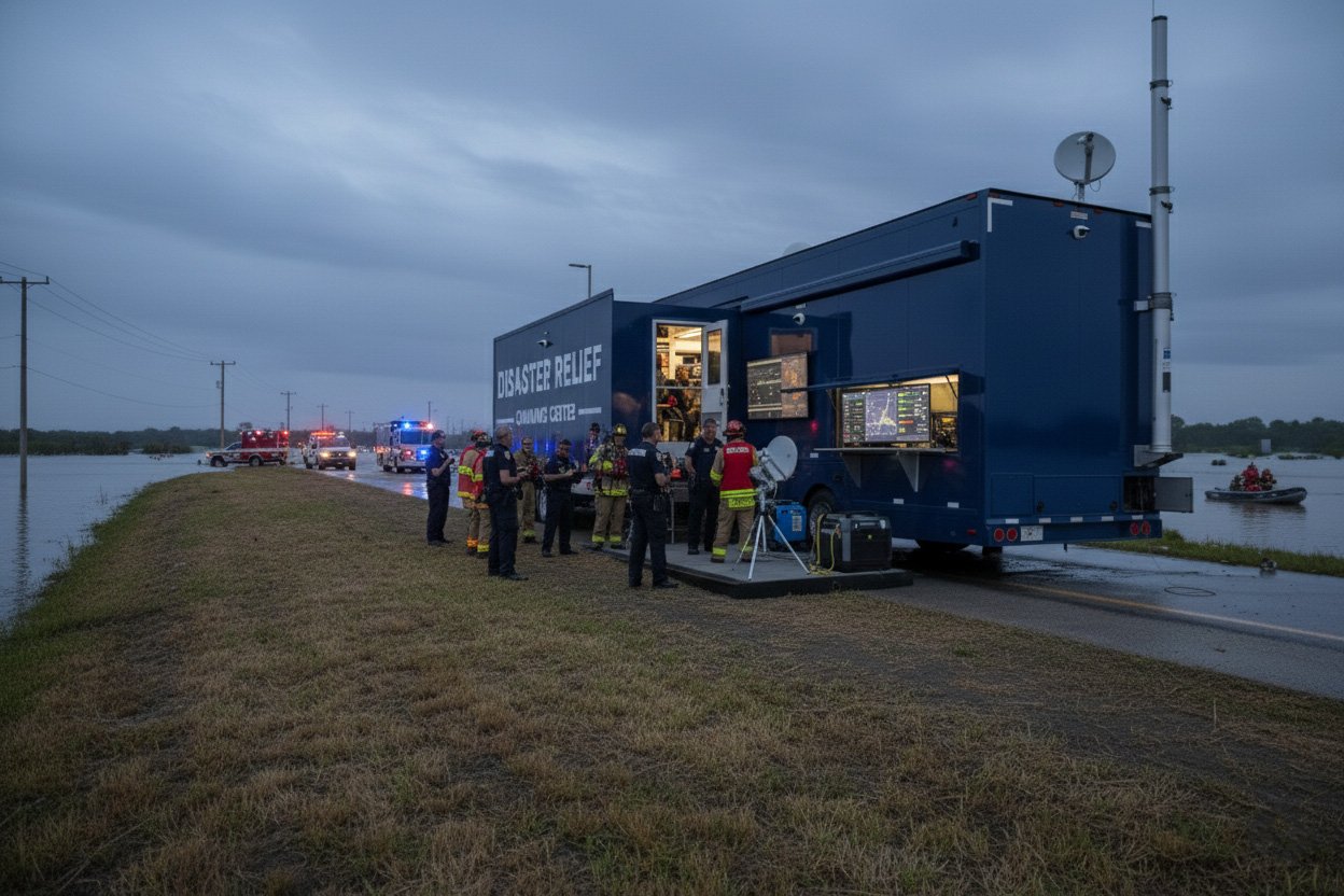 The Role of Mobile Command Trailers in Post-Disaster Recovery Efforts