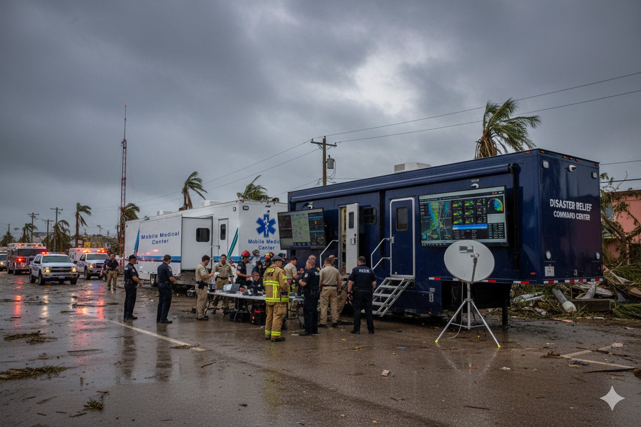How Mobile Medical and Command Units Work Together in Disaster Relief