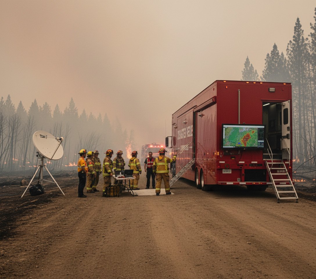 The Role of Mobile Command Centers in Wildfire Management