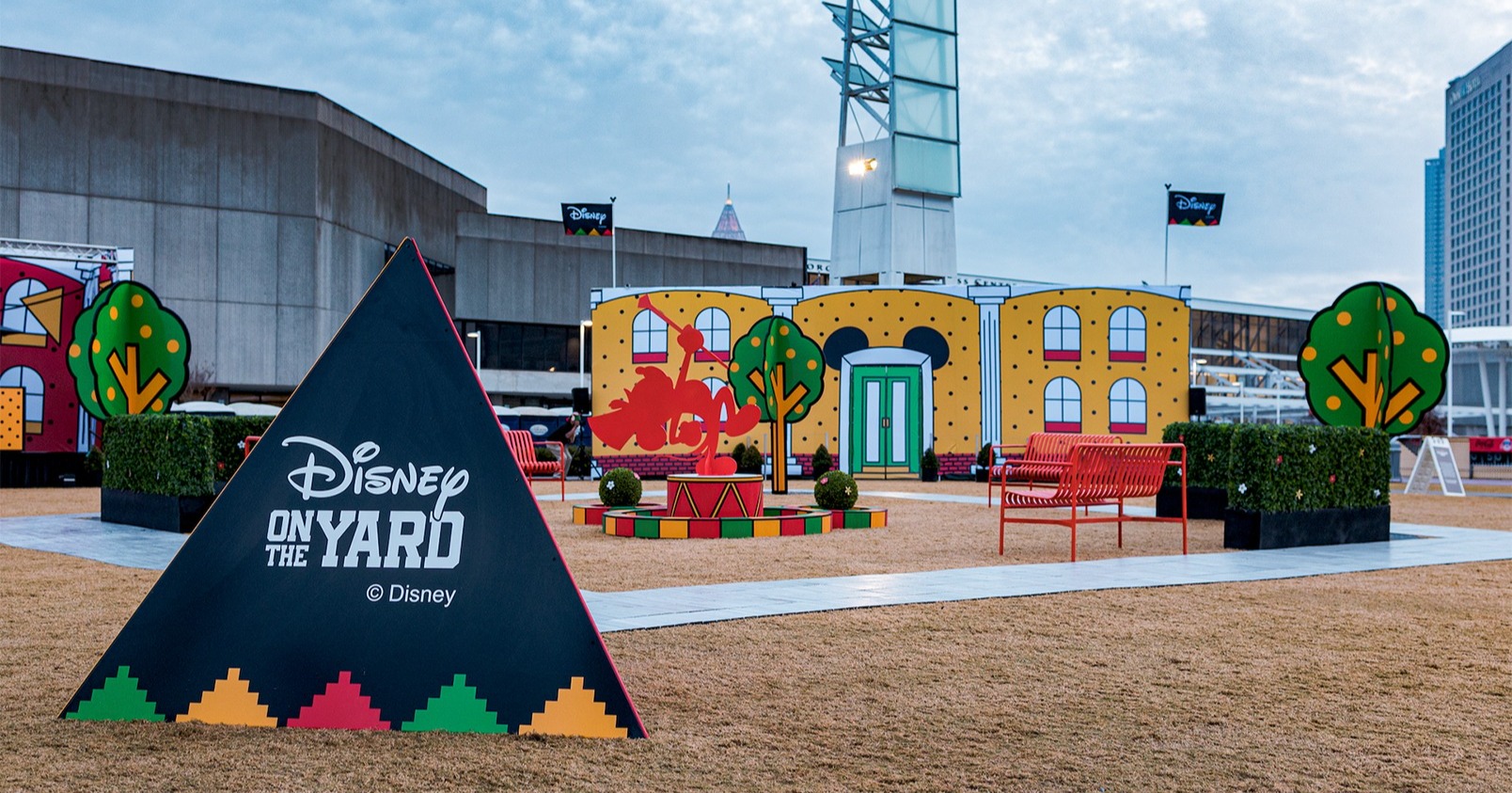 Disney HBCU large format graphics