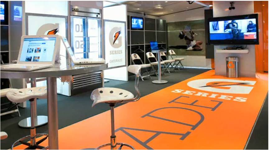 Gatorade Mobile Locker Room Gatorade Mobile Locker Room