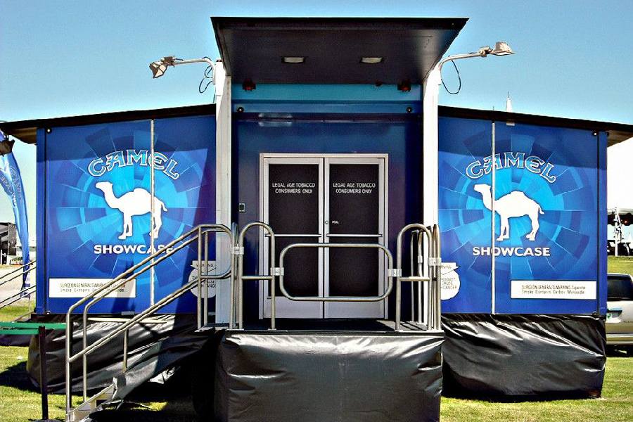 camel cigarettes experiential demonstration
