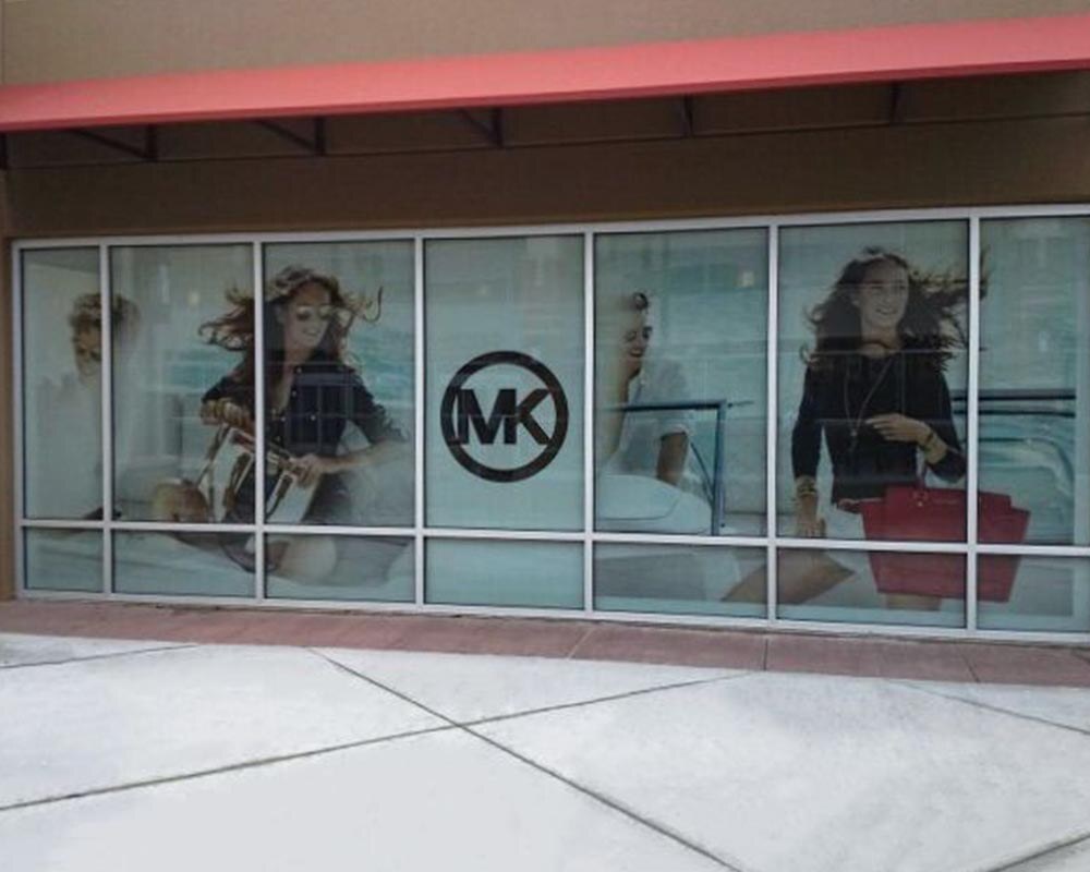 michael kors retail graphics