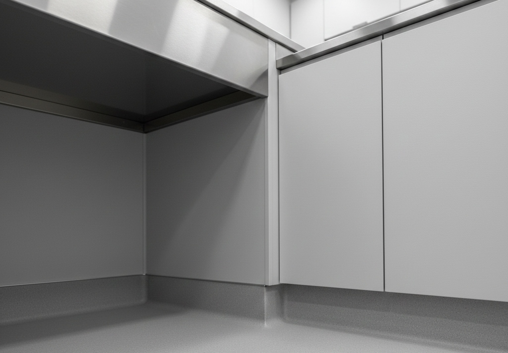 Durable and hygienic materials in mobile medical vehicle interiors