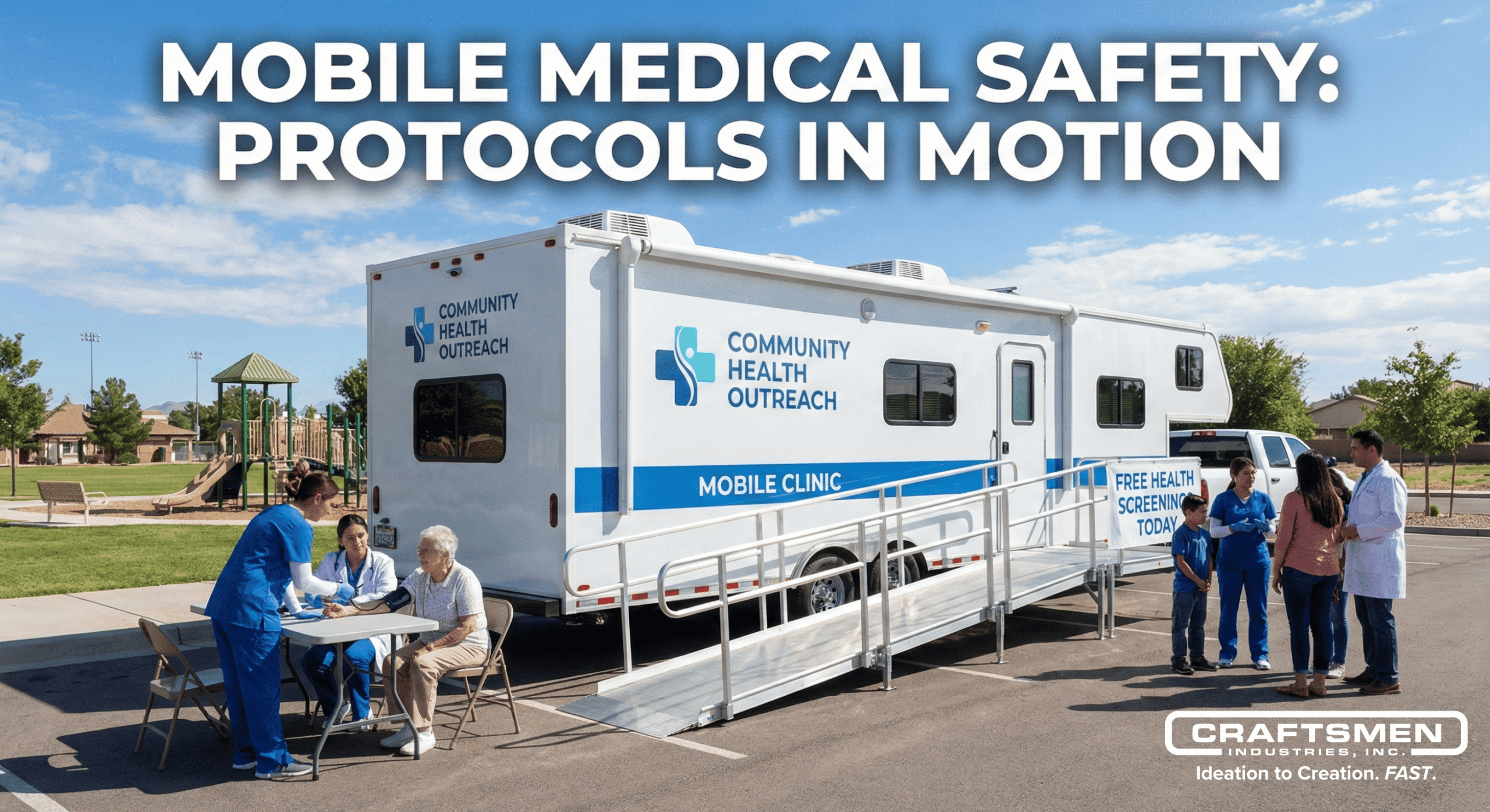 mobile medical trailer safety