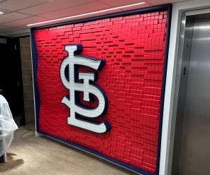 1St Louis Cardinals Architectural Sign