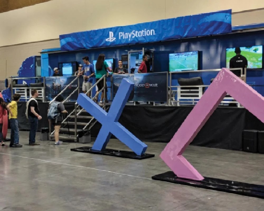 3d Elements Signs dimensional signage playstation 1