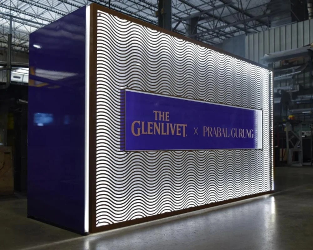 Glenlivet Wall 3D Prop Fabrication