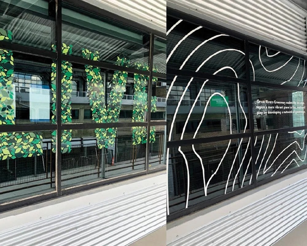 Indoor Outdoor Graphics Window Graphics LIVE 1