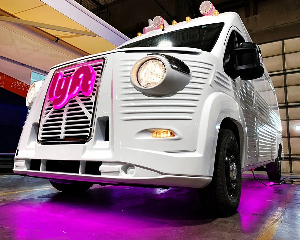 Lyft Van Exterior