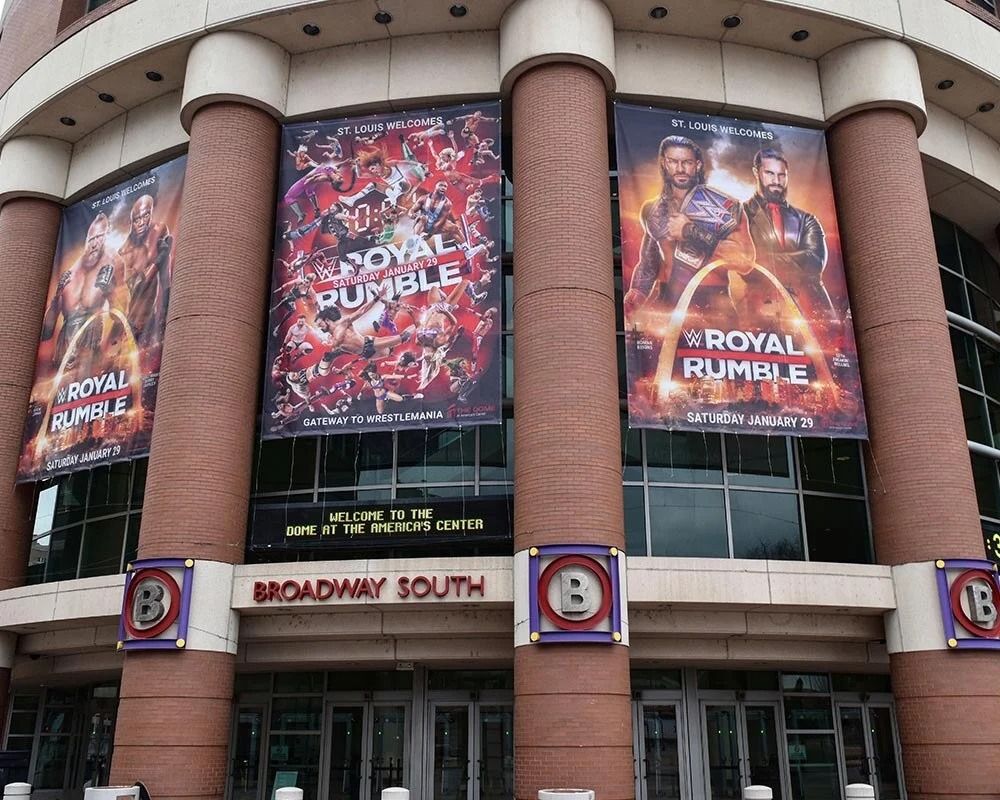 Wrestlemania Royal Rumble Banners 1