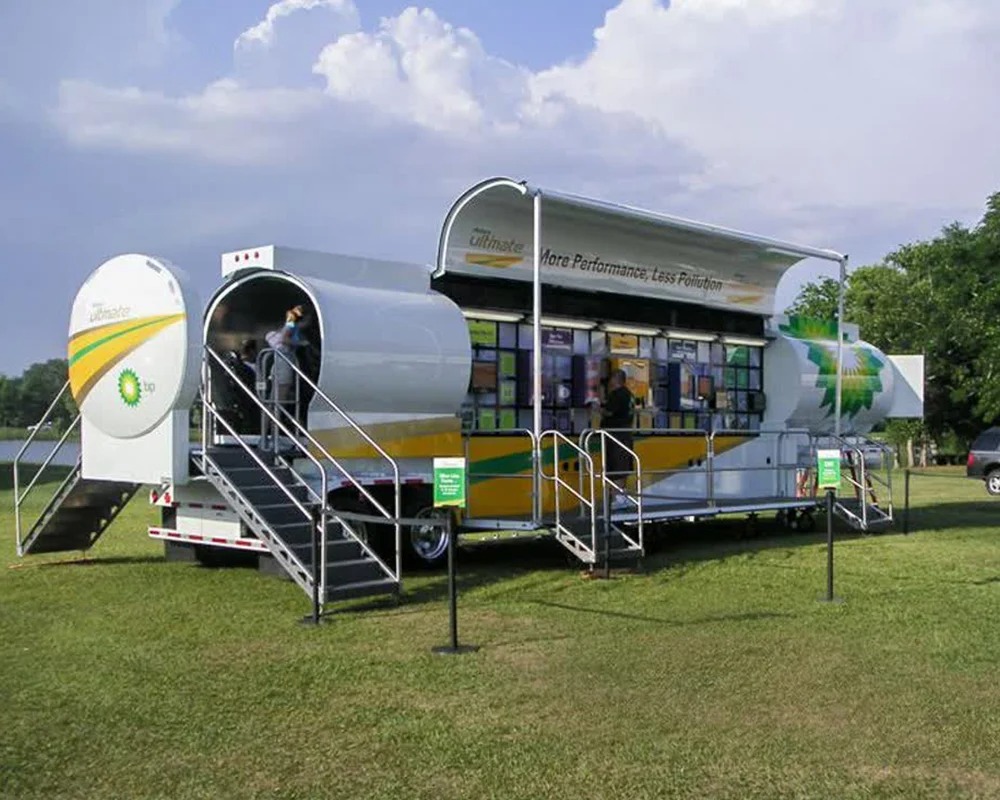 bp oil trailer