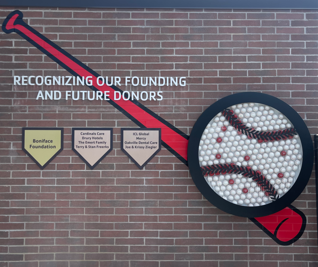 Cardinals Care Baseball Donors IMG 2851