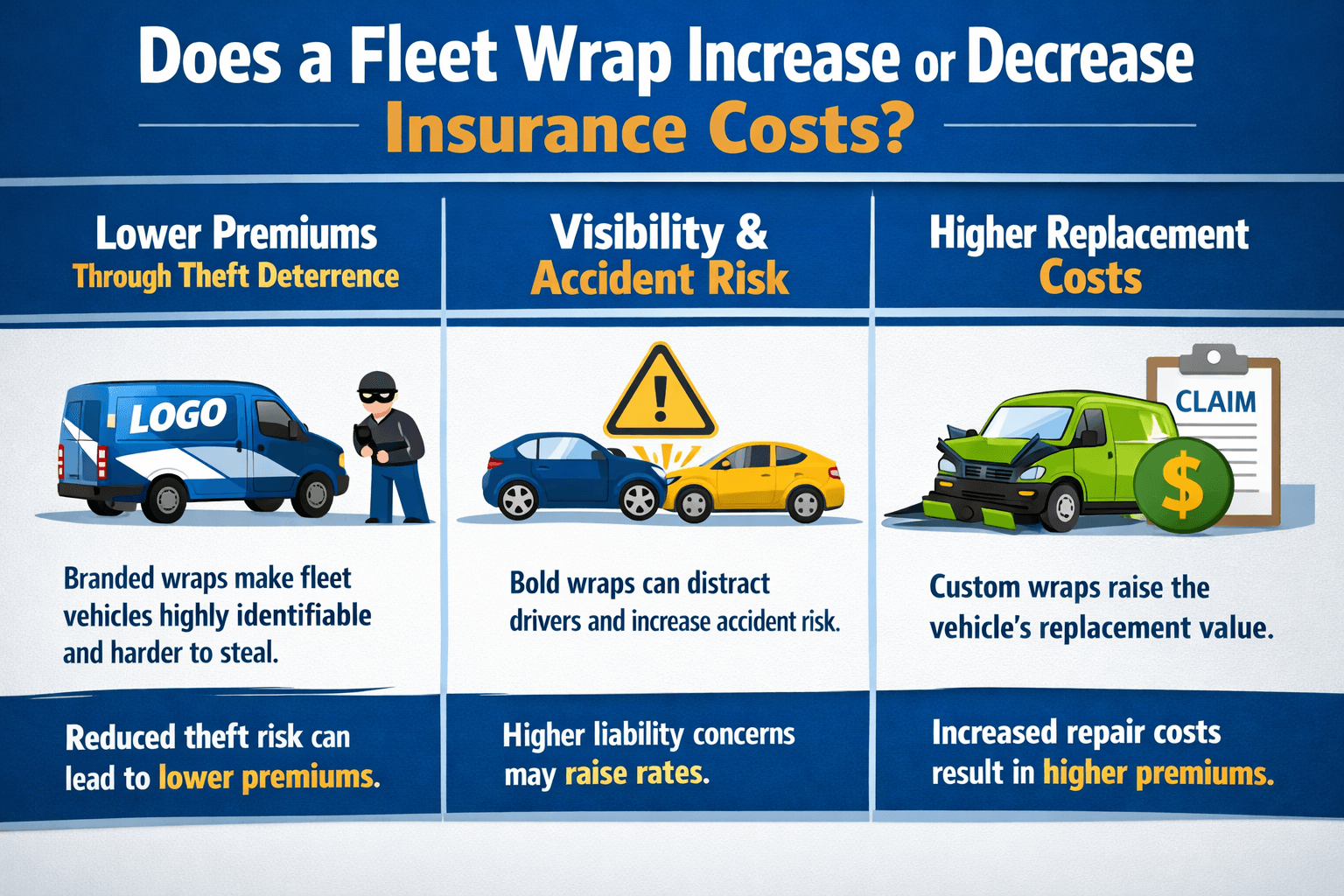 fleet vehicle wrap insurance considerations