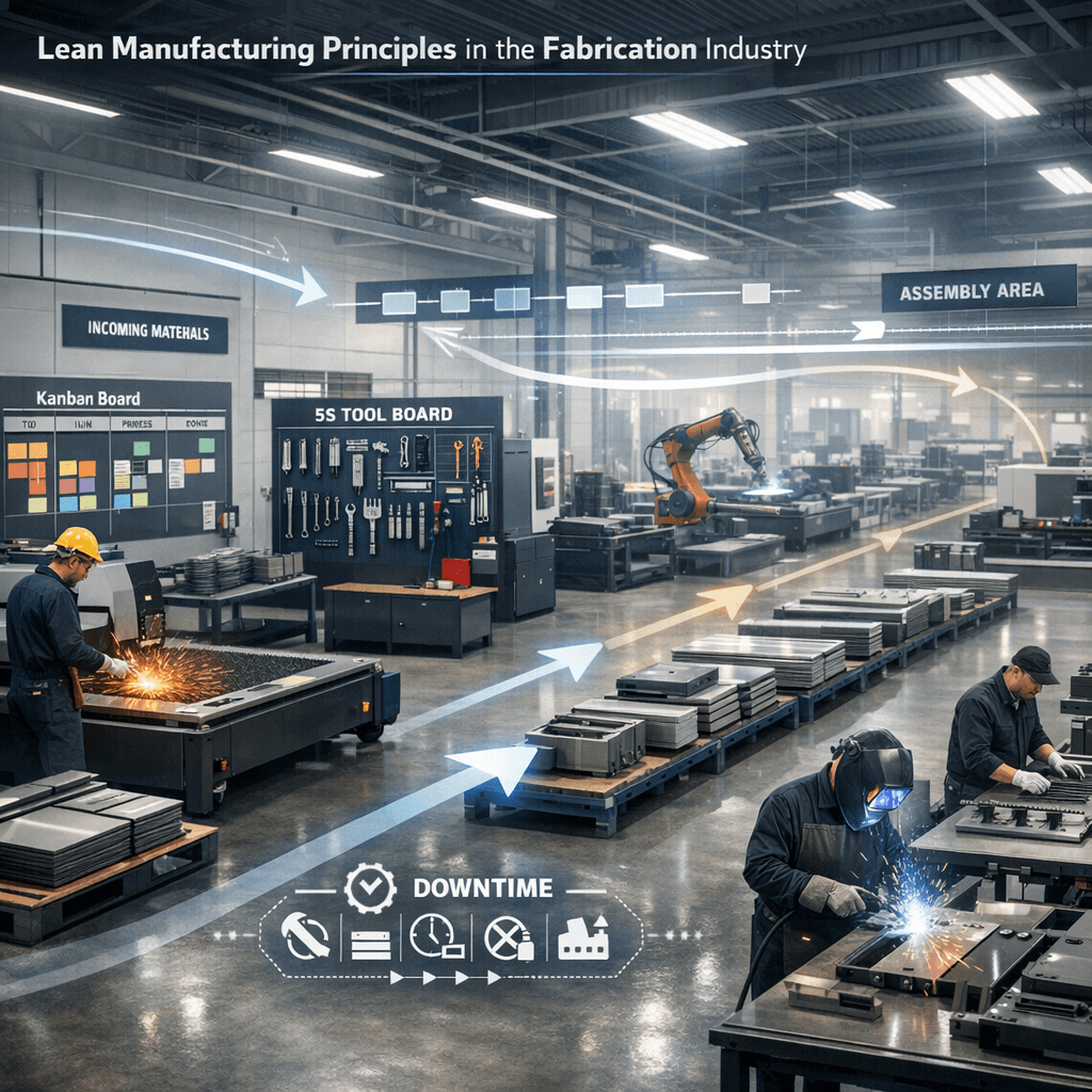 lean manufacturing workshop kanban 5s elements