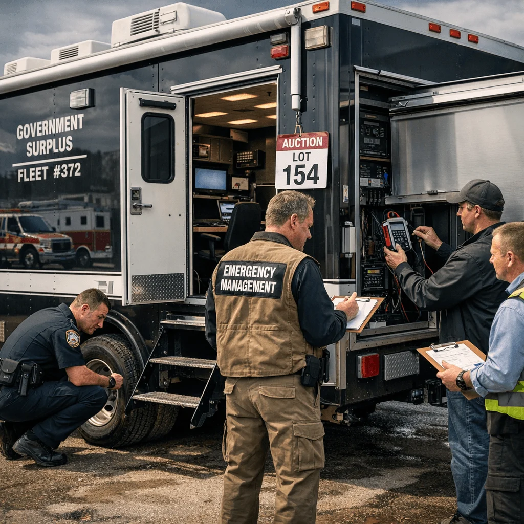 mobile command center inspection