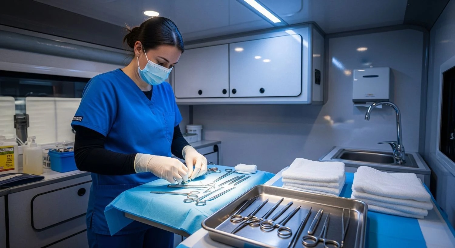 mobile surgical bay